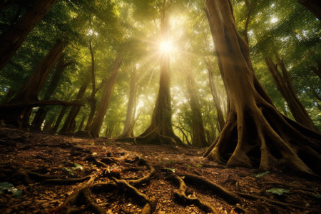 The Enchanted Forest - Generative AIの素材