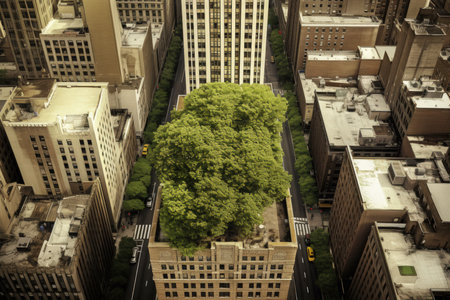 Urban Jungle - Generative AIの素材