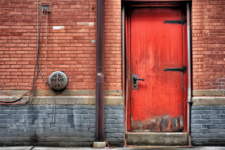 The Red Door - Generative AIの素材