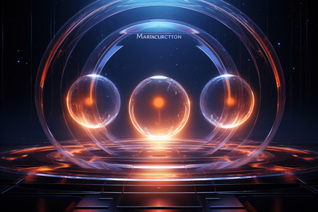 Arcane crystal orbs, containing trapped magical entities with untold power - Generative AIの素材