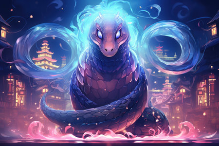 Enigmatic seers with the ability to glimpse the future - Generative AIの素材