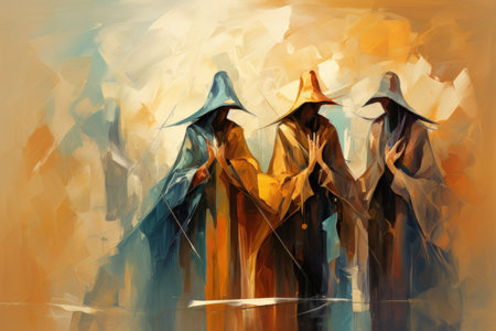 Cunning thieves with nimble fingers and quick wits - Generative AIの素材