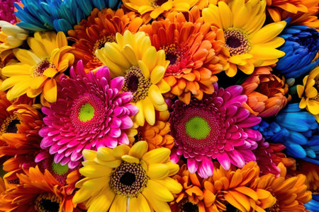Vibrant Flowers - Generative AIの素材