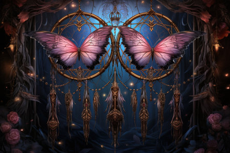 Gossamer-winged dreamcatchers - Generative AIの素材