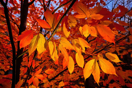 Vibrant Leaves - Generative AIの素材