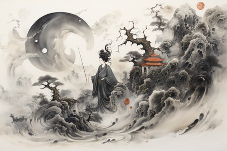 Otherworldly beings from the realm of dreams, capable of traversing dimensions - Generative AIの素材