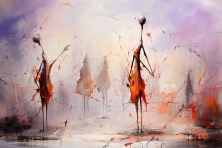 Otherworldly beings from the realm of dreams, capable of traversing dimensions - Generative AIの素材