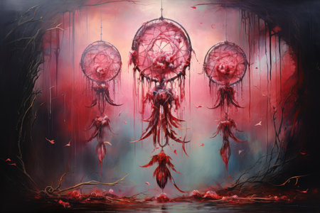 Gossamer-winged dreamcatchers - Generative AIの素材