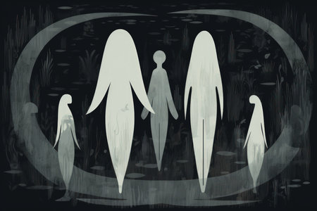 Shapeshifting selkies, transitioning between human and seal forms with ease - Generative AI