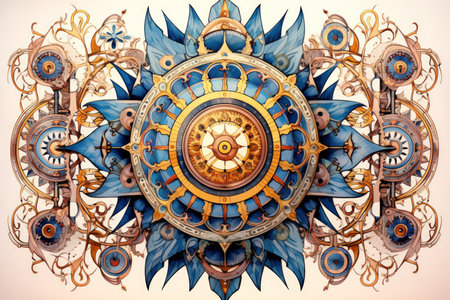 Steampunk-inspired clockwork automatons with intricate gears and mechanisms - Generative AI