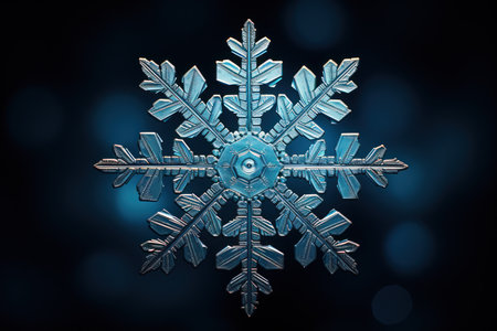 Snowflakes - Generative AIの写真素材