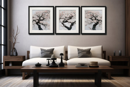 Snow-Covered Landscapes - Generative AIの写真素材