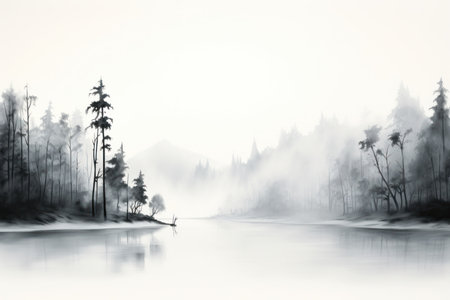 Fog and Mist - Generative AIの素材