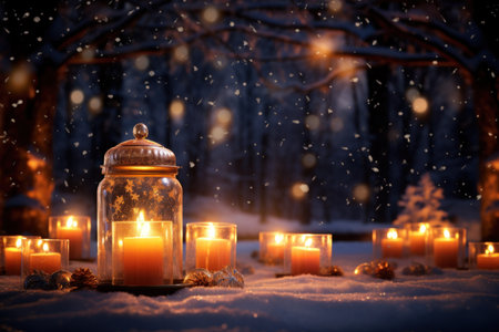 Candlelit Scenes - Generative AIの素材