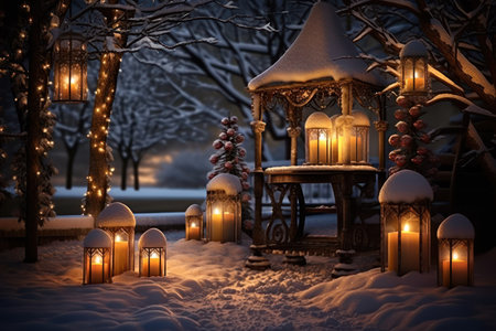 Candlelit Scenes - Generative AIの素材