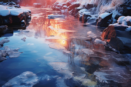 Frozen Bodies of Water - Generative AIの素材