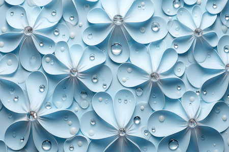 Frozen Water Droplets - Generative AIの素材