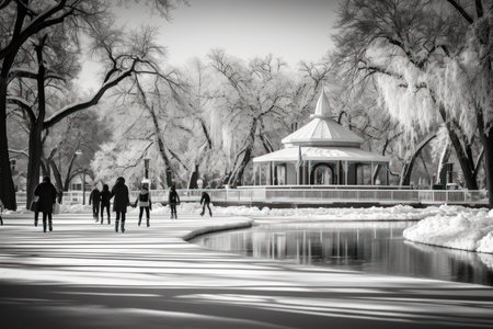 Ice Skating Rinks - Generative AIの素材