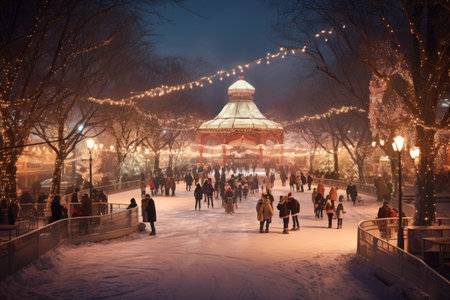 Ice Skating Rinks - Generative AIの素材