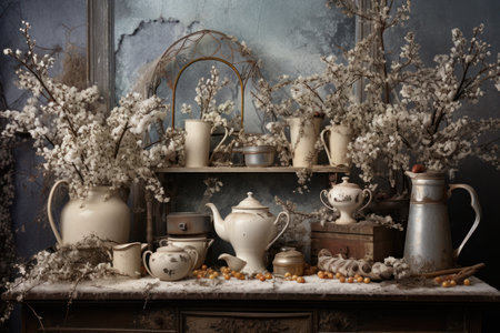 Vintage Winter - Generative AIの素材