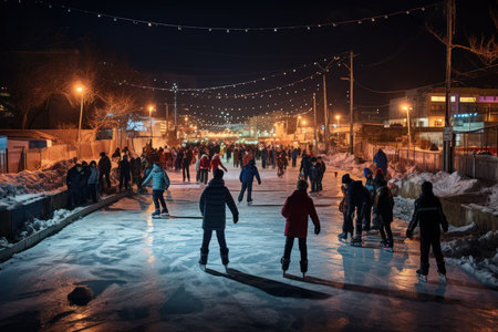 Ice Skating Rinks - Generative AIの素材