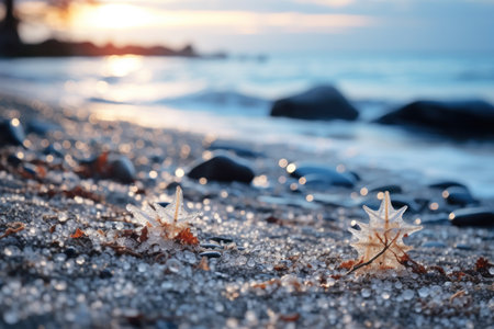 Winter Beaches - Generative AIの素材