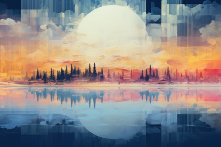 Frosty Morning Landscapes - Generative AIの素材