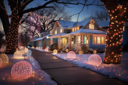 Holiday Lights - Generative AIの素材