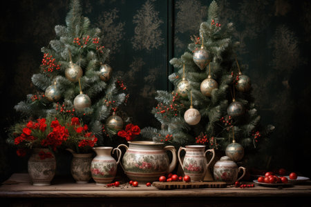 Christmas Trees - Generative AIの素材