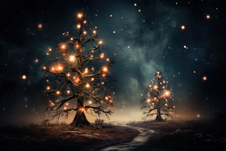 Christmas Trees - Generative AIの素材