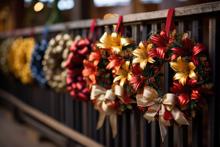 Festive Wreaths - Generative AIの素材