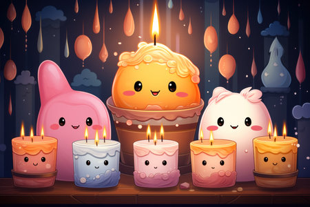 Candles - Generative AIの素材