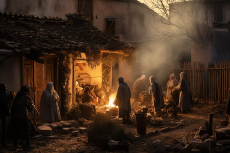 Nativity Scenes - Generative AIの素材