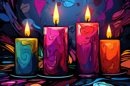 Candles - Generative AIの素材