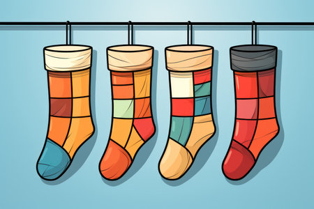Christmas Stockings - Generative AIの素材