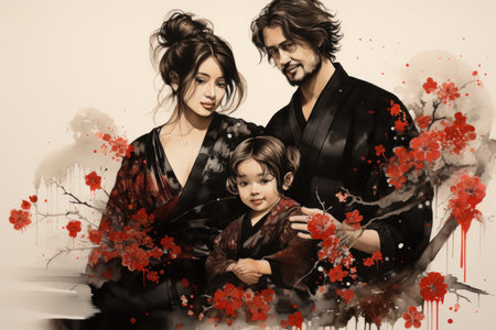 Family Portraits - Generative AIの素材