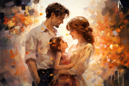 Family Portraits - Generative AIの素材