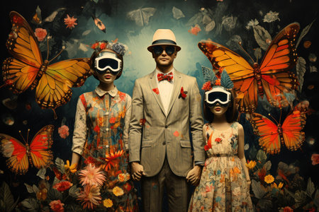 Family Portraits - Generative AIの素材