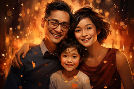 Family Portraits - Generative AIの素材