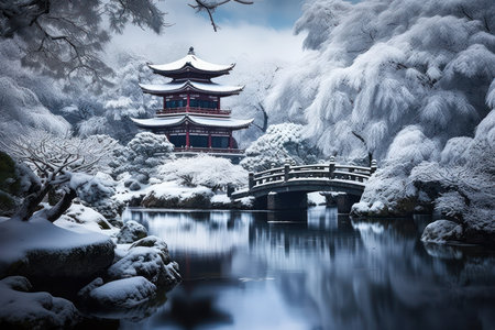 Snowfall - Generative AIの素材