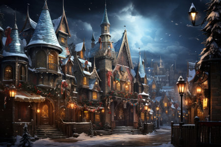 Christmas Markets - Generative AIの素材