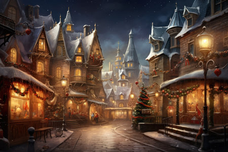Christmas Markets - Generative AIの素材