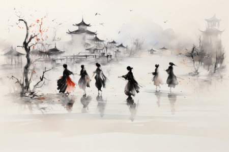 Ice Skating - Generative AIの素材