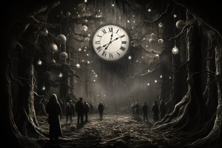 New Year's Eve - Generative AIの素材