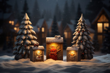 Christmas Cards - Generative AIの素材