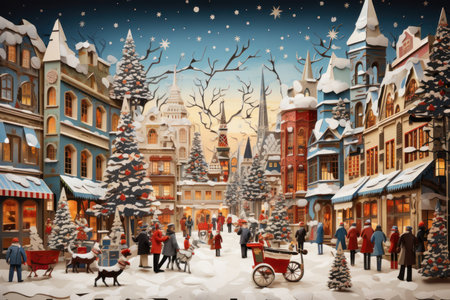 Christmas Parades - Generative AIの素材