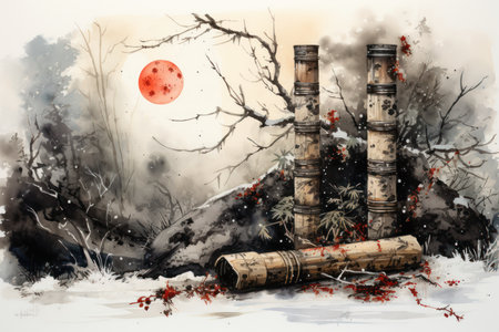 Yule Logs - Generative AIの素材