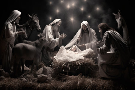 Manger Scenes - Generative AIの素材