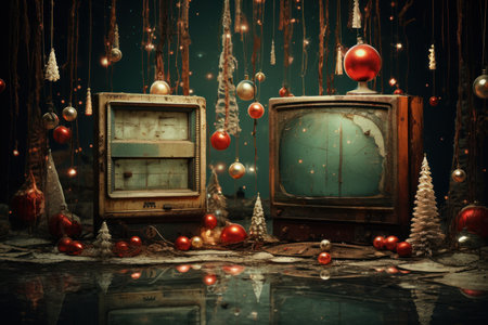 Vintage Christmas Decor - Generative AIの素材