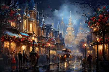 Christmas Parades - Generative AIの素材